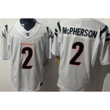 McPHERSON #2 Men's Cincinnati Bengals NFL Jersey 猛虎   (3代）