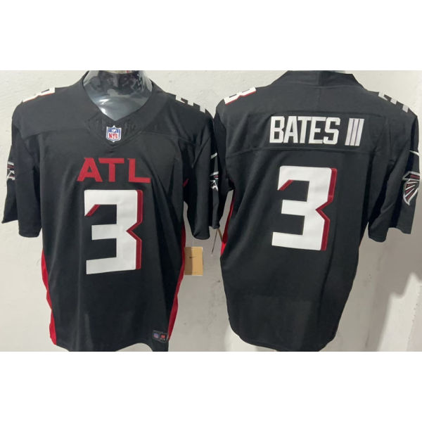 BATES III #3 Men's Atlanta Falcons NFL Jersey 猎鹰 (3代）