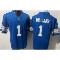 WILLIAMS #1 Men's Detroit Lions NFL Jersey 雄狮 (3代）