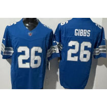 GIBBS #26 Men's Detroit Lions NFL Jersey 雄狮     (3代）