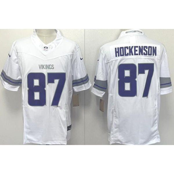 HOCKENSON #87 Men's Minnesota Vikings NFL Jersey 维京人    (3代）