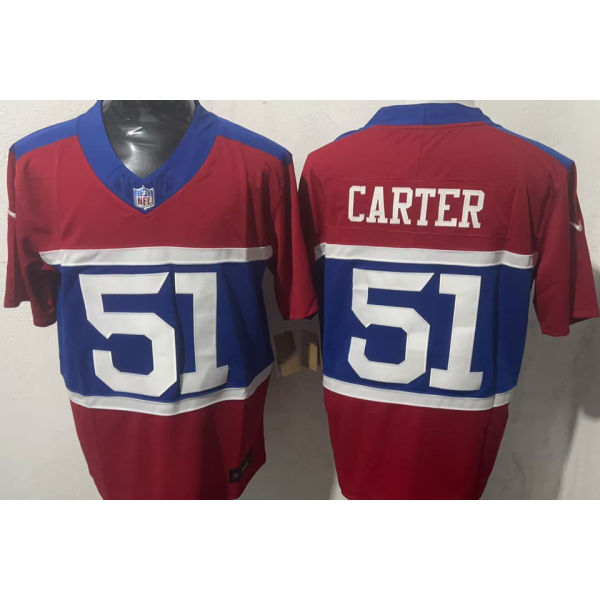 CARTER #51 Men's New York Giants NFL Jersey 巨人   (3代）