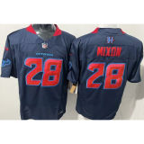 MIXON #28 Men's Houston Texans NFL Jersey 德州人    (3代）