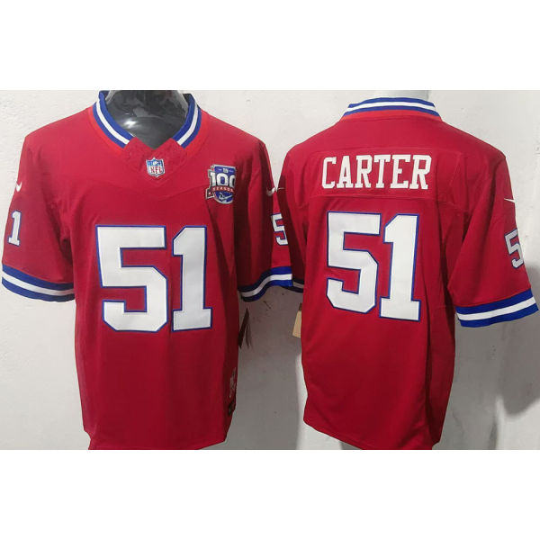 CARTER #51 Men's New York Giants NFL Jersey 巨人   (3代）