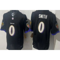 SMITH #0 Men's Baltimore Ravens NFL Jersey 乌鸦  (3代）