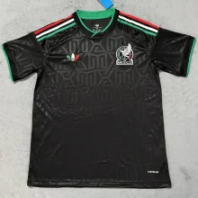 2025/26 Mexico Black Training Jersey(三色叶)