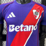 2025/26 River Plate Third Purple Player Version Soccer Jersey