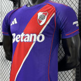 2025/26 River Plate Third Purple Player Version Soccer Jersey