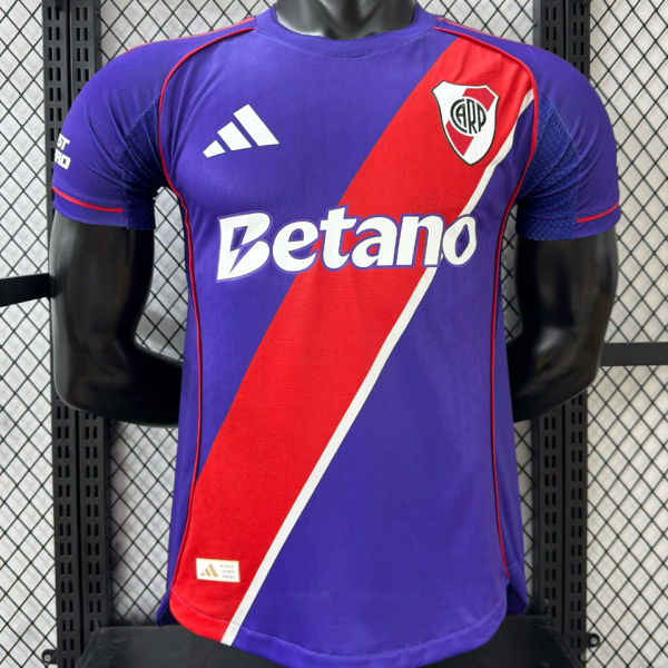 2025/26 River Plate Third Purple Player Version Soccer Jersey