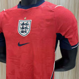 2026/27 England Away Red Player Version Soccer Jersey