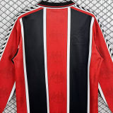 1996/1997 Frankfurt Home Red Retro Long Sleeve Soccer Jersey