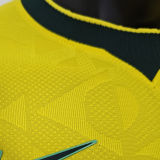 2026/27 Brazil Home Yellow Player Version Long Sleeve Soccer Jersey