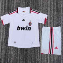 2009/2010 AC Milan Away Retro Kids Soccer Jersey