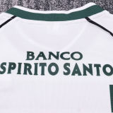 2001/2003 Lisbon Home Retro Kids Long Sleeve Soccer Jersey 长袖