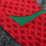 2004 Portugal Home Kids Retro Long Sleeve Soccer Jersey