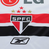 2007/2008 Sao Paulo Home Retro Kids Soccer Jersey