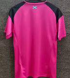 2016 Scotland Away Pink Retro Soccer Jersey