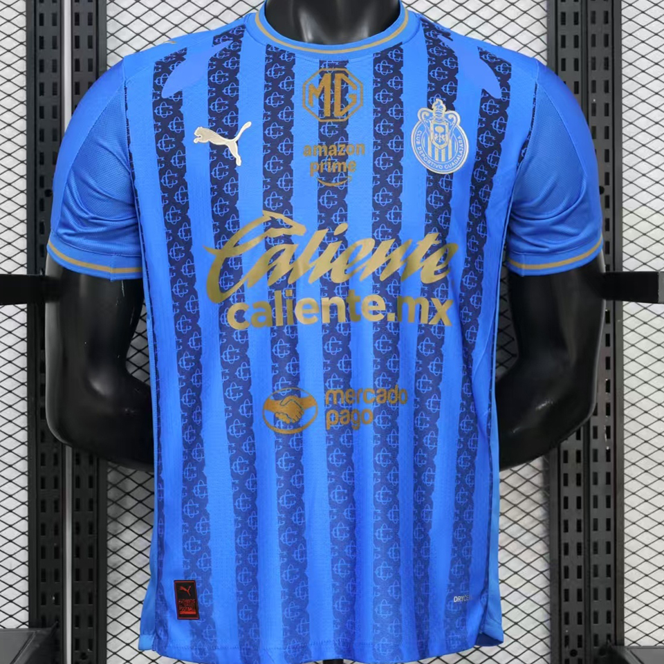 2025/26 Chivas Guadalajara Tercera Blue Versión Jugador