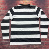 2025/26 JUV 4TH White And Blalck Fans Long Sleeve Soccer Jersey