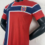 2026/27 Norway Home Red Player Version Soccer Jersey
