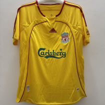 2006/2007 LFC Yellow Retro Soccer Jersey