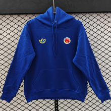 2026/27 Colombia Home Blue Retro Style Hoody 小绣花 红标