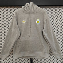 2026/27 Argentina Grey Retro Style Hoody 小绣花