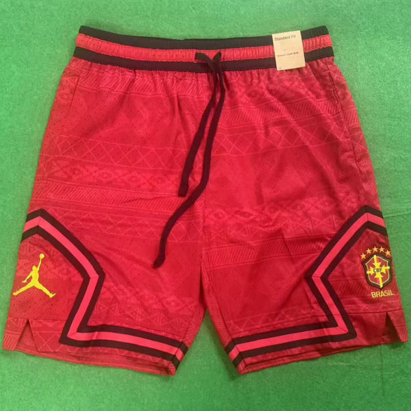 2026/27 Brazil Jordan Red Short Pants