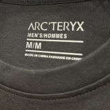 2026/27 ARC-TERYX Black Casual Pure Cotton T-Shirt  T283