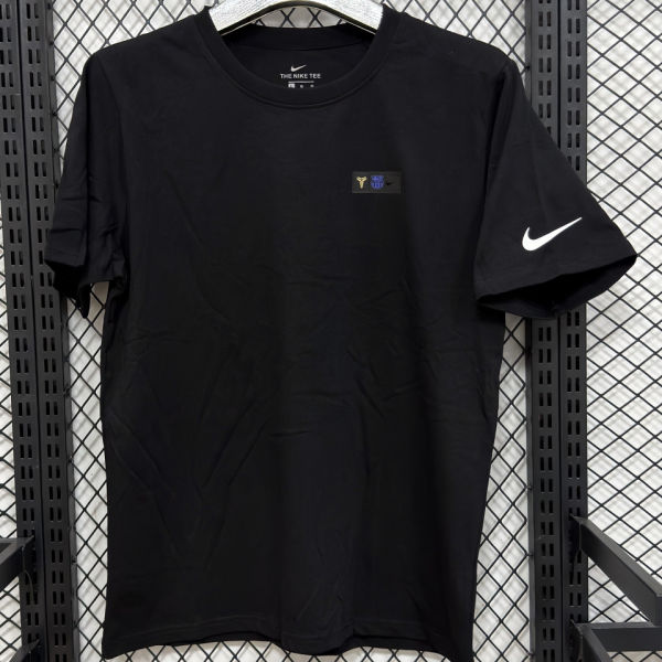 2026/27 NK x Kobe Black Casual Pure Cotton T-Shirt  T286