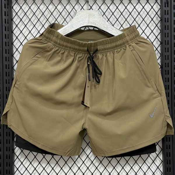 2026/27 NK Casual Double Layer Short Pants  D1105 双层 卡其色