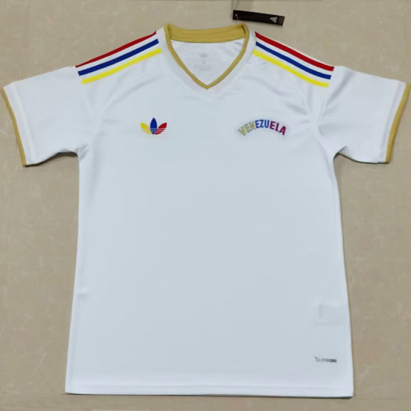 2026/27 Venezuela Away White Fans Soccer Jersey