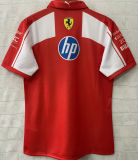 2026 Ferrari Red F1 POLO Team T-Shirt 有领