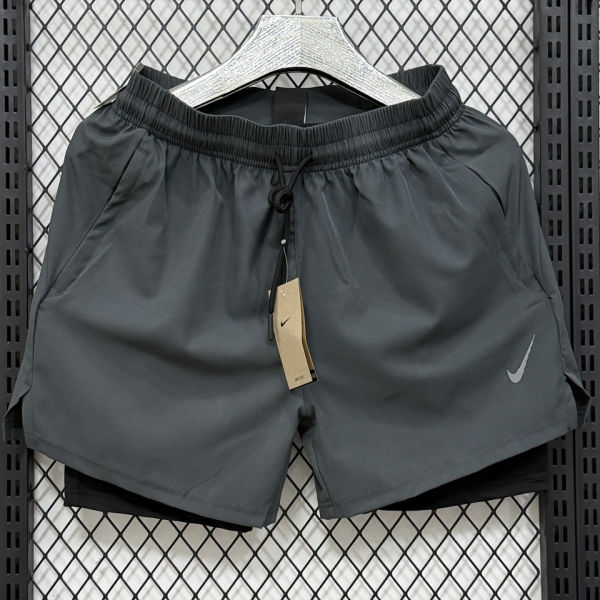 2026/27 NK Casual Double Layer Short Pants  D1105 双层 深灰色