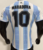 MARADONA #10 Argentina Special Edition Player Version Soccer Jersey