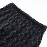 C2514 Jordan Casual Short Pants 时尚黑