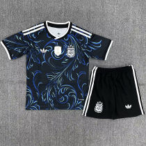 2026/27 Argentina Away kids Soccer Jersey 背后太阳和国名
