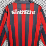 1991/1992 Frankfurt Home Red Retro Long Sleeve Soccer Jersey