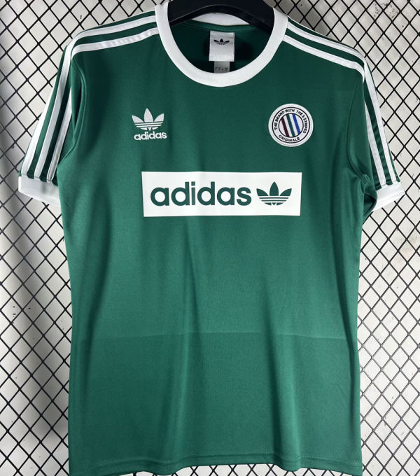 2026/27 AD Green Retro Style Fans Soccer Jersey 圆领