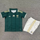 2026/27 South Africa Away Green Kids Soccer Jersey