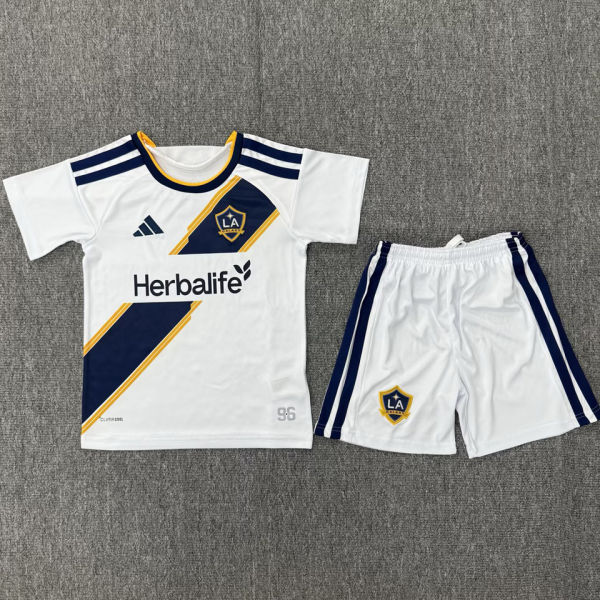 2026/27 LA Galaxy Home White Kids Soccer Jersey