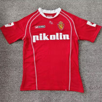 2004/2005 Zaragoza Away Red Retro Soccer Jersey