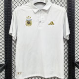 2026/27 Argentina Casual Quick Drying POLO T-Shirt    白色
