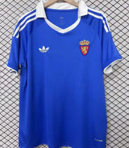 2026/27 Zaragoza Blue Retro Style Soccer Jersey