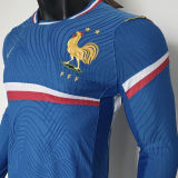 2026/27 France Special Edition Player Version Long Sleeve Soccer Jersey