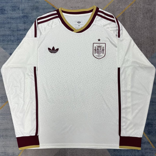 2026/27 Spain Away White Fans Soccer Jersey