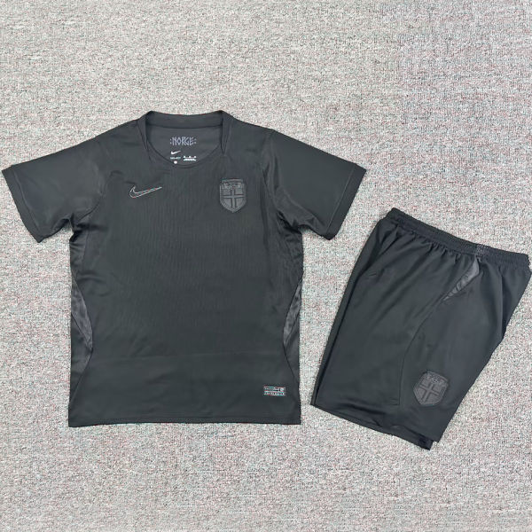 2026/27 Norway Away Black Kids Soccer Jersey