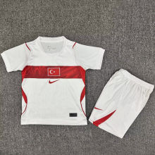2026/27 Turkey Home White Kids Soccer Jersey