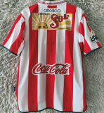 2001 Chivas Home Red White Retro Soccer Jersey