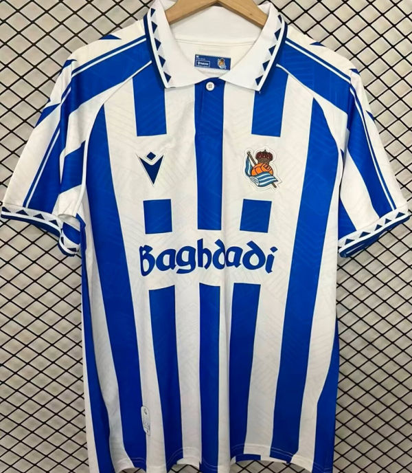 2026/27 Real Sociedad Retro Style Soccer Jersey